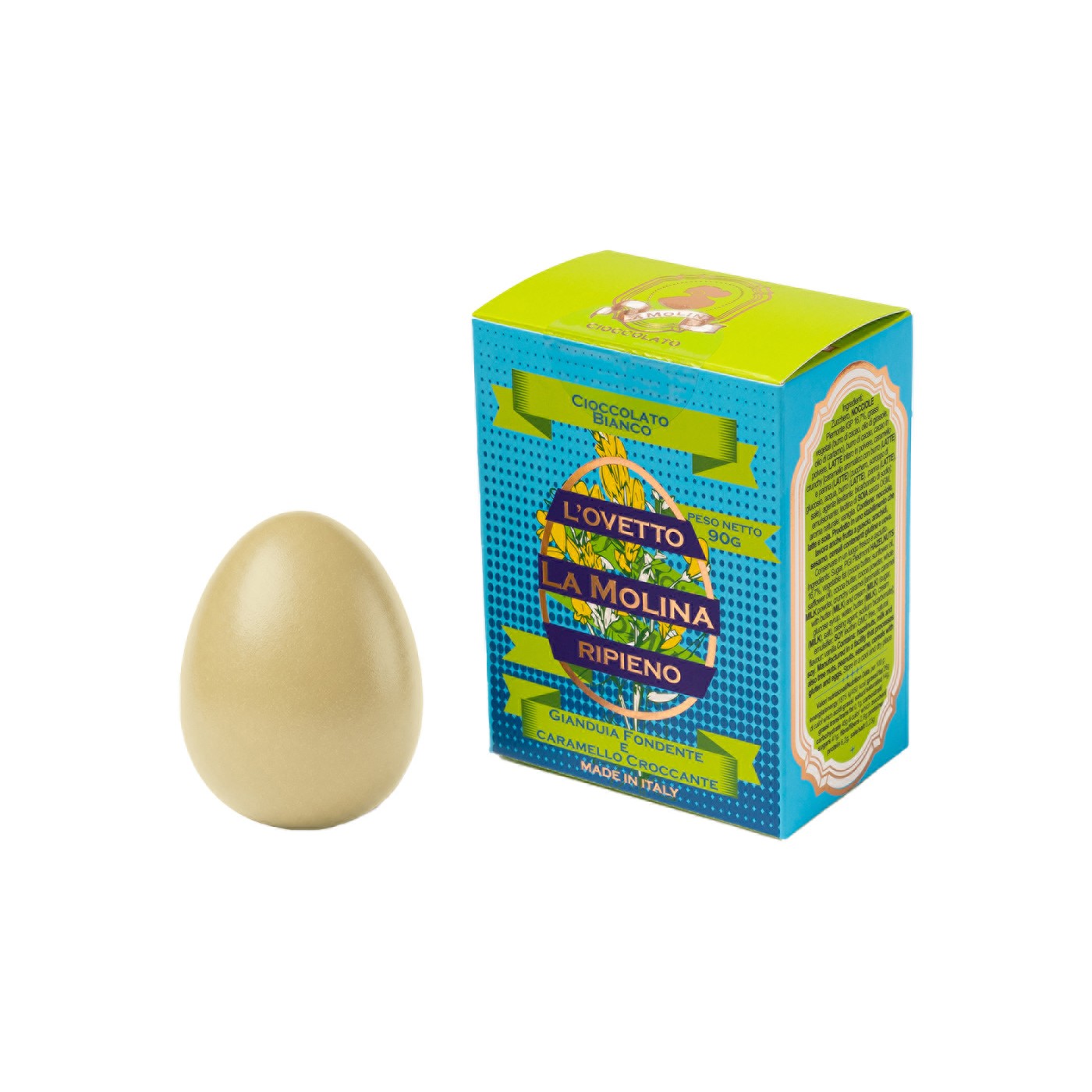 La Molina White Chocolate Egg with Filling (90 g)
